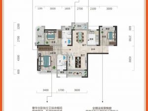 郴州北湖区五岭乾源为您提供1栋06户型鉴赏