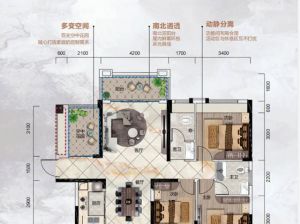 郴州北湖区楚鑫顺熙园为您提供1栋02户型鉴赏
