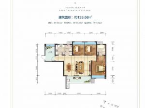 郴州北湖区泊富君庭为您提供D1户型鉴赏