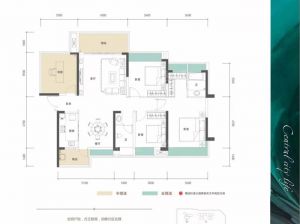 郴州北湖区五岭央著为您提供B1户型鉴赏