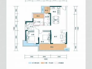 郴州北湖区文华国际为您提供03户型鉴赏