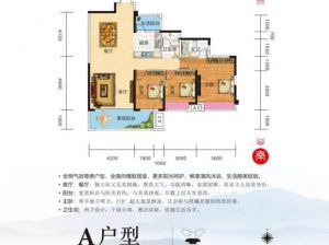 郴州北湖区锦泰山水缘四期为您提供A户型鉴赏