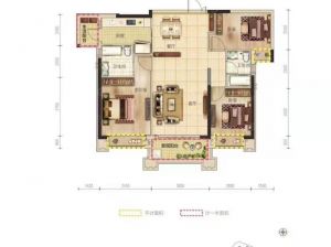 郴州北湖区粤泰天鹅湾为您提供A2户型鉴赏