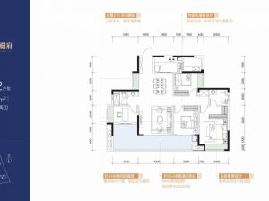 郴州北湖区融华玖樾府为您提供A-2户型鉴赏