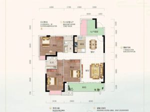 郴州北湖区平海九龙湾为您提供F-03户型鉴赏