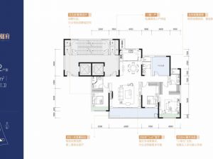 郴州北湖区融华玖樾府为您提供B-2户型鉴赏
