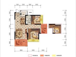郴州北湖区鼎森书香苑为您提供A户型鉴赏
