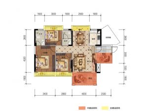 郴州北湖区鼎森书香苑为您提供B户型鉴赏