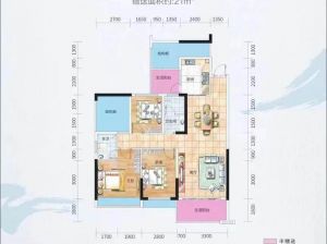 郴州-永兴县金慧御江豪庭为您提供1栋03户型鉴赏