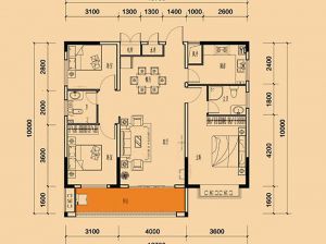岳阳-平江天力城西区为您提供B户型鉴赏