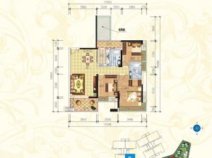 郴州苏仙区东田金湾为您提供H16栋04户型鉴赏