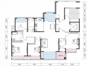 常德武陵区蓉国新赋为您提供B户型鉴赏