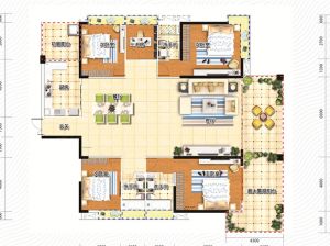 衡阳蒸湘区珠江愉景新城为您提供J1户型鉴赏