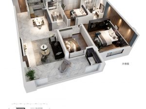 岳阳岳阳楼区恒源玖玺为您提供A户型鉴赏