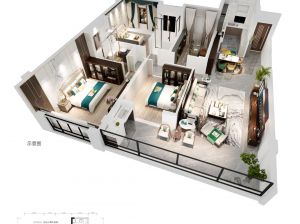 岳阳岳阳楼区恒源玖玺为您提供C户型鉴赏