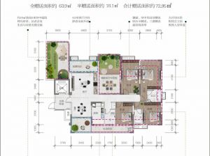 郴州-桂阳县金麟名著为您提供1栋D户型鉴赏