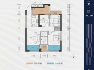 常德武陵区新熙里二期为您提供B户型鉴赏