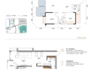 郴州北湖区北湖学府江湾为您提供1栋A3户型鉴赏
