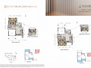 岳阳岳阳楼区天伦云锦院为您提供B1户型鉴赏