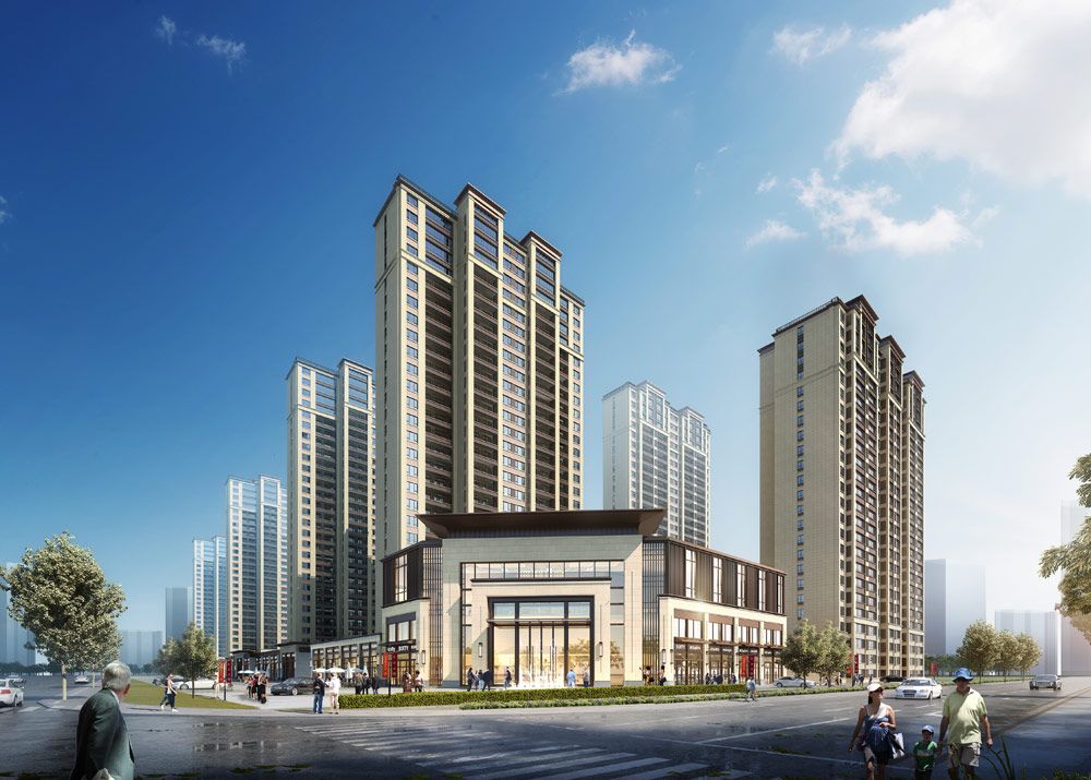 国府大院项目位于安乡县安乡大道与潺陵路交汇处（人民医院旁）