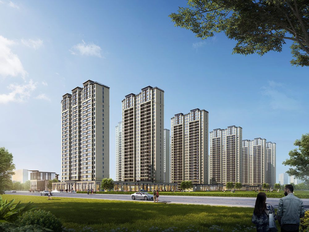 国府大院项目位于安乡县安乡大道与潺陵路交汇处（人民医院旁）