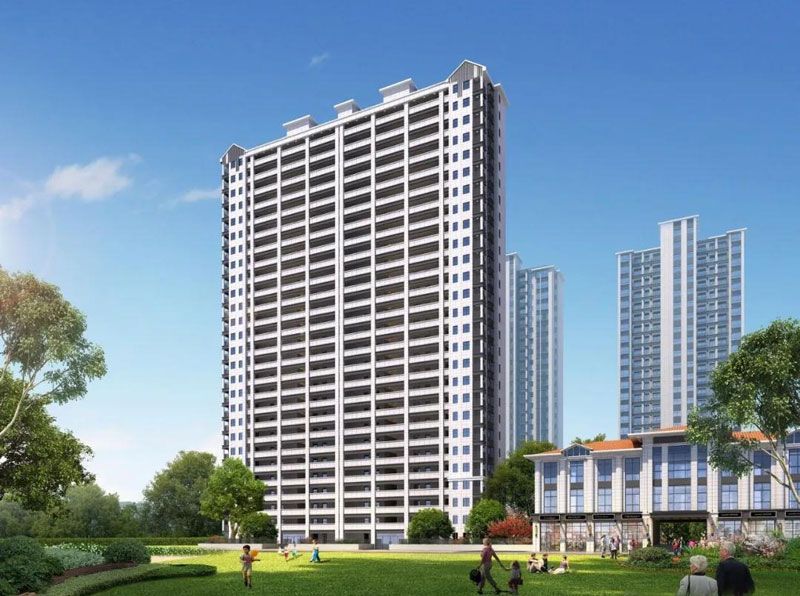 未名湖畔项目位于桃花大道与大桥西路交汇处西南角（一中旁）