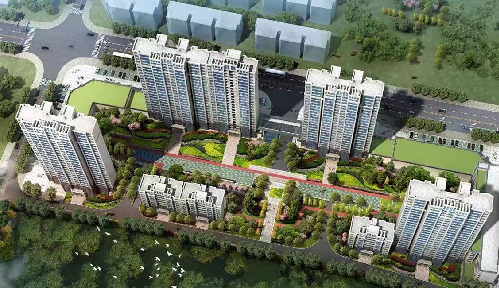 金域国宾府项目位于桃源漳江南路与理鸣路交汇处（原城西粮库）