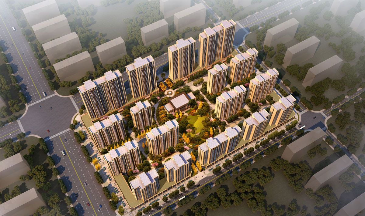 曙光锦城项目位于临澧县朝阳西街与金宝南路交汇处