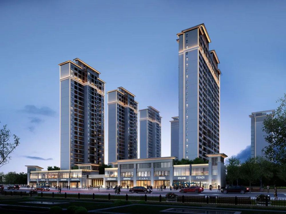 金色瑞城项目位于临澧安福镇九龙路