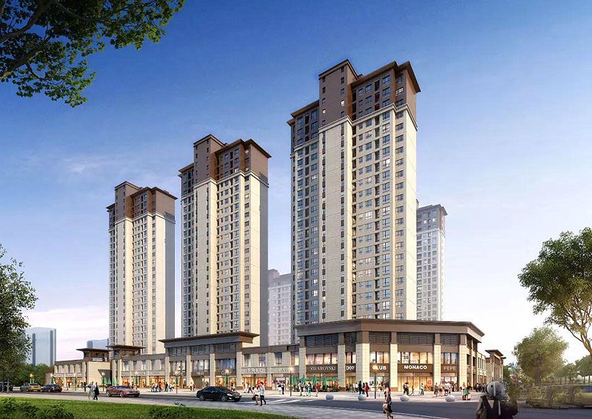 金色瑞城项目位于临澧安福镇九龙路