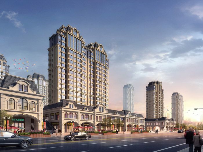 鸿鹰星都项目位于常德津市车胤大道362号（老鸿鹰祥厂区）