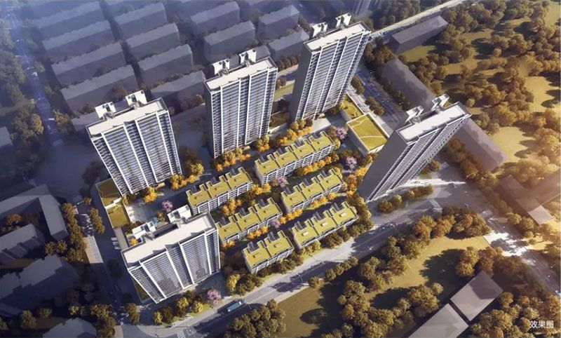 中南海棠集项目位于常德市武陵区洞庭大道与碑吉边路交口往南约300米