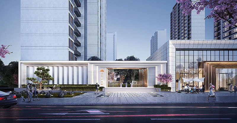 中南海棠集项目位于常德市武陵区洞庭大道与碑吉边路交口往南约300米