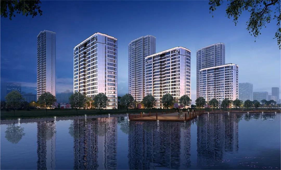 御湖半岛项目位于常德柳叶大道与柳叶湖路交汇处