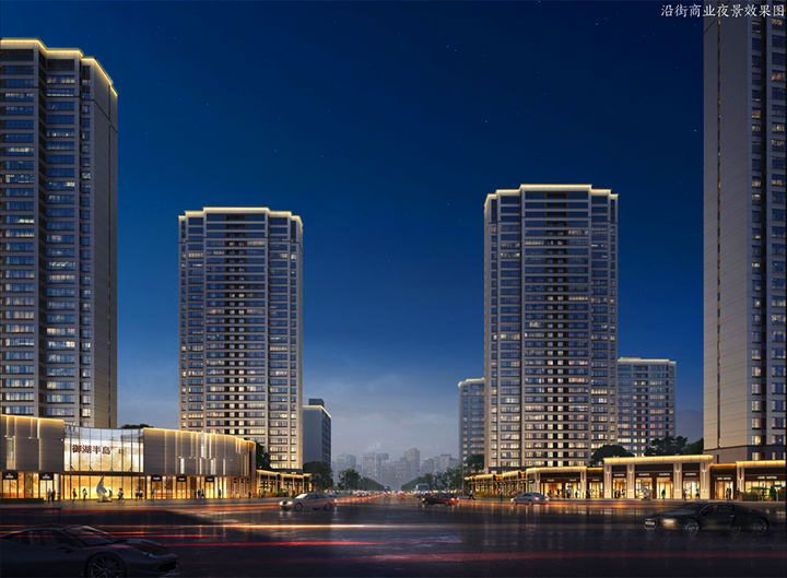 御湖半岛项目位于常德柳叶大道与柳叶湖路交汇处