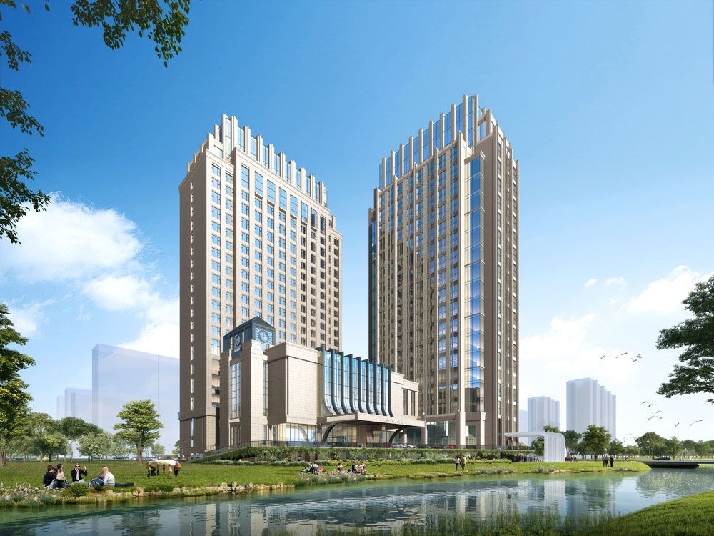 西湖新时代项目位于常德市武陵区皂果路与紫菱路交汇处