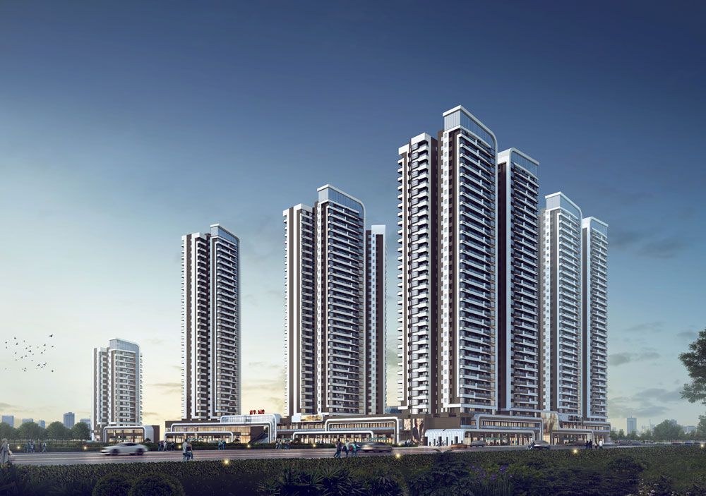 武陵中央广场项目位于武陵大道与建设路交汇处