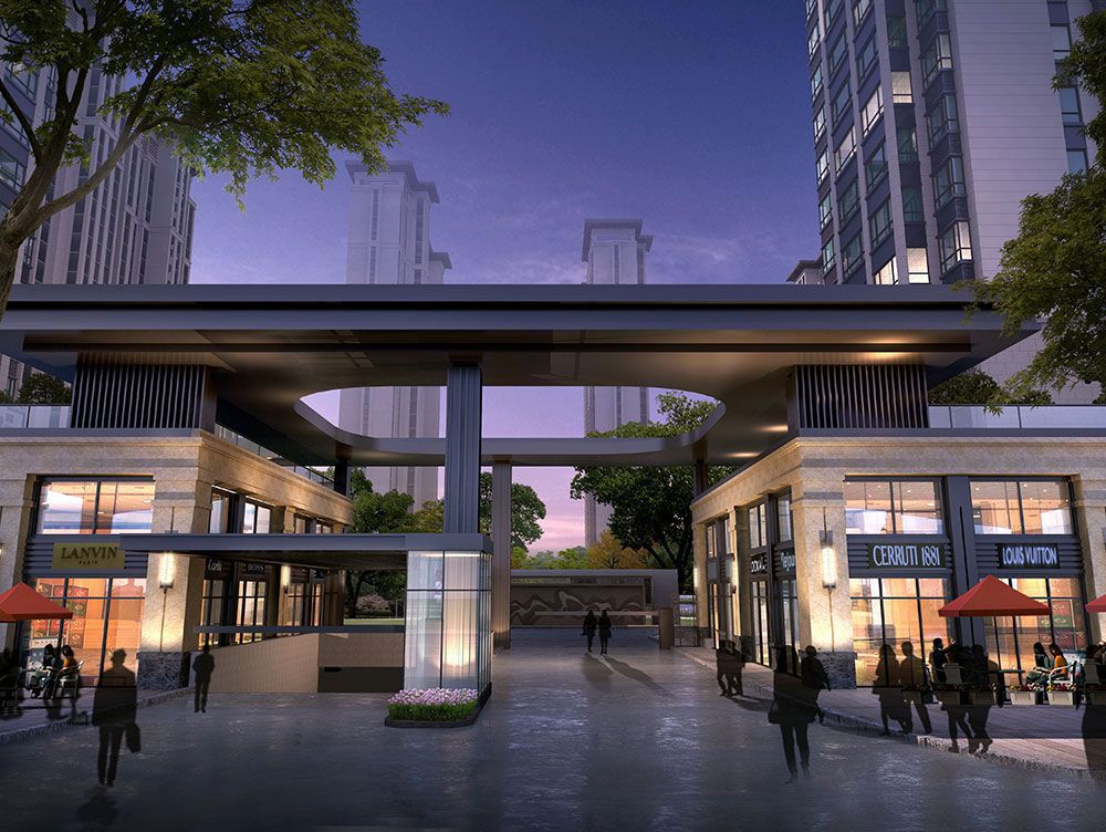 丽景湾项目位于常德市武陵区紫菱路与青杨路交会处