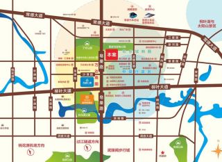 常德武陵区西湖新时代为您提供该项目区位图欣赏