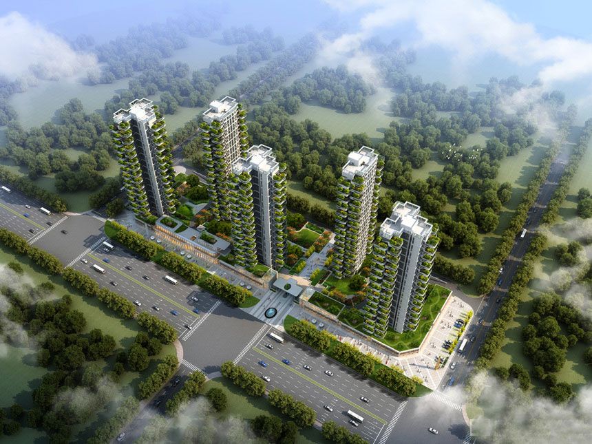 金盘云中樾项目位于常德市武陵区桃花源路与花林路交汇处