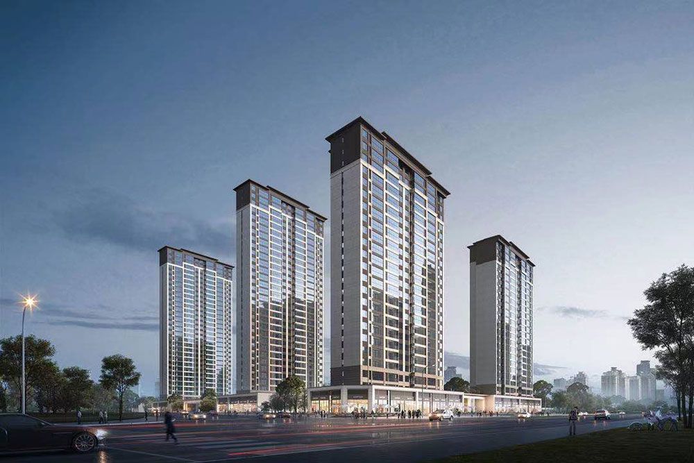 金科天宸项目位于常德市武陵区青年路与稻香路交汇处