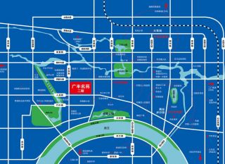 常德武陵区广丰名苑二期为您提供该项目区位图欣赏