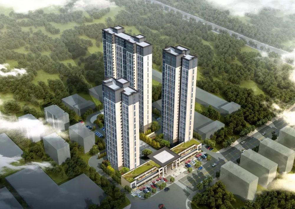 德文明居项目位于常德市武陵区长庚路以西烟厂三区对面