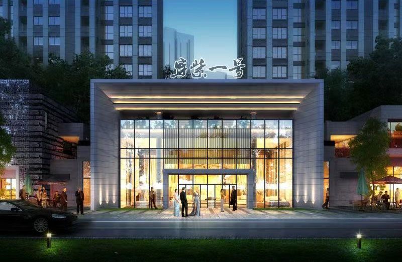 穿紫河壹号项目位于常德武陵区朝阳路与穿紫河交汇处