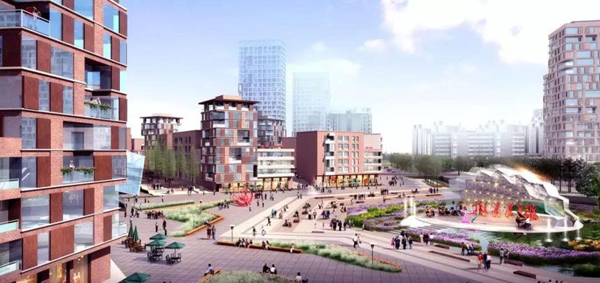 城投蓉国新坊项目位于武陵区长庚路与紫菱路交汇处西北角