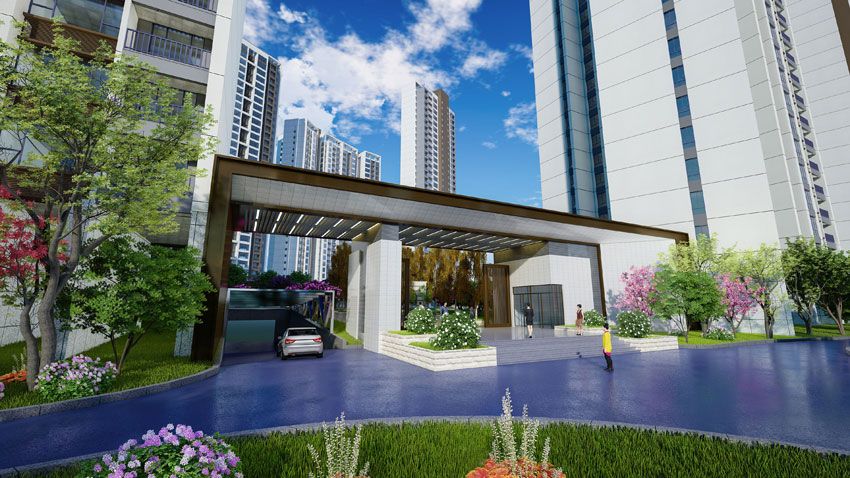 诚信丽景项目位于常德大道与桃花源路交汇处往南200米紧邻新烟厂生活区