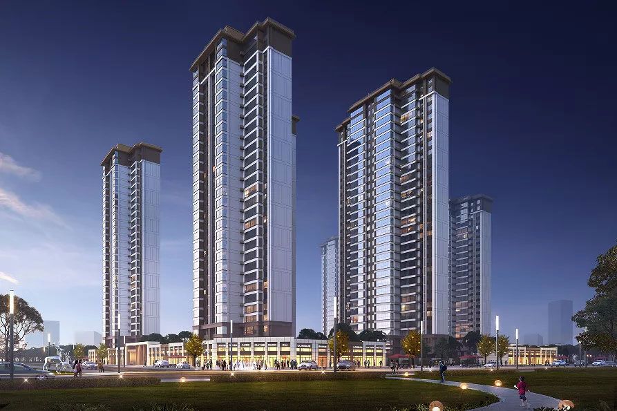 邦泰誉府项目位于常德武陵区老堤障路与稻香路交汇处西南角