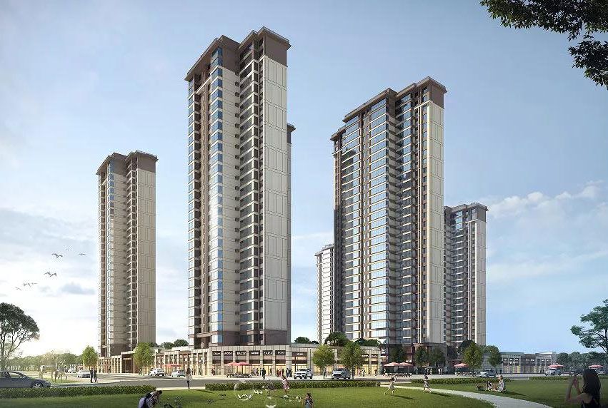 邦泰誉府项目位于常德武陵区老堤障路与稻香路交汇处西南角