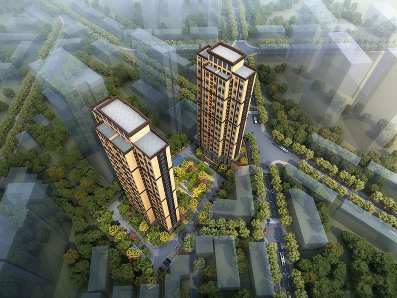 学府春天项目位于常德市鼎城区花溪路与桃花源路交汇处