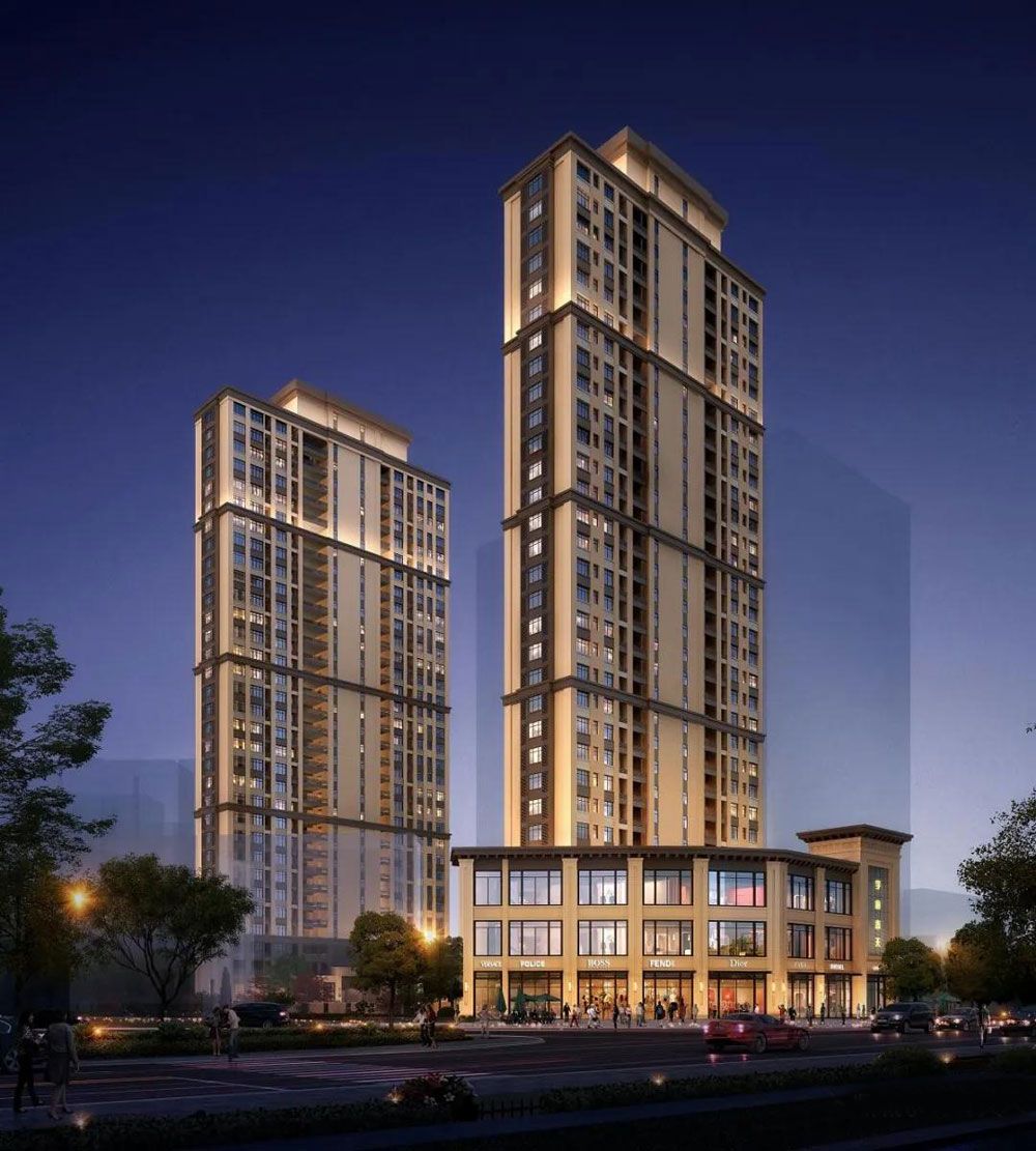 学府春天项目位于常德市鼎城区花溪路与桃花源路交汇处